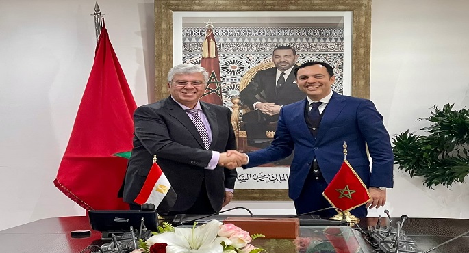 بالصور.. وزير التعليم العالي يلتقي وزير الإدماج الاقتصادي المغربي لبحث آليات التعاون بين البلدين