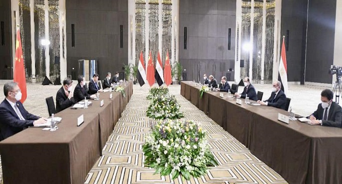 بالفيديو والصور.. الرئيس السيسي يؤكد حرص مصر على تطوير التعاون المشترك مع الصين على مختلف الأصعدة