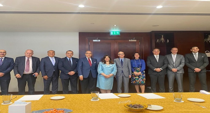 وزيرة الهجرة تلتقي عددا من كبار المستثمرين المصريين بالإمارات