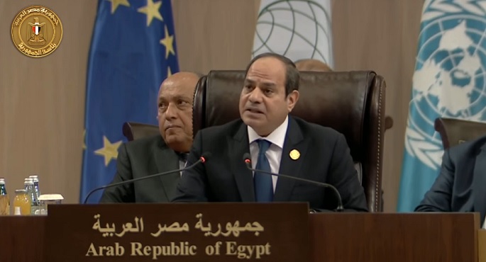بالفيديو.. الرئيس السيسي أمام مؤتمر بغداد: مصر ستواصل توفير كافة أشكال الدعم للعراق وترفض أي تدخلات في شؤونه