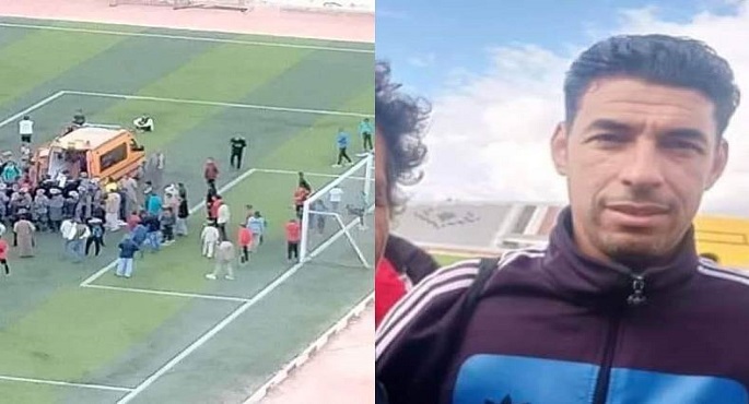 وفاة لاعب بنادي مطروح أثناء مباراة فريقه أمام السلوم في دوري القسم الثالث