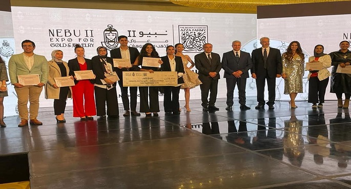 وزير التموين يسلم الشهادات والجوائز للفائزين في احتفالية معرض “نيبو” للمشغولات الذهبية فى دورته الثانية