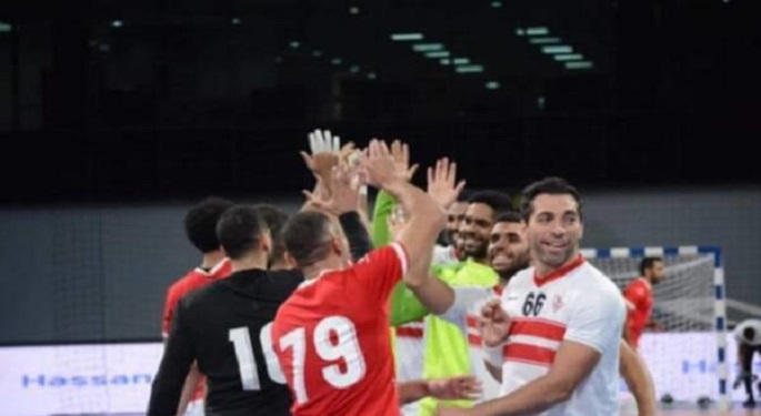 الزمالك يفوز على الأهلي ويحسم قمة دوري المحترفين لكرة اليد