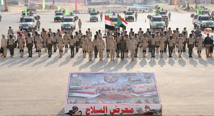 بالصور .. انطلاق فعاليات التدريب المصرى السودانى المشترك “حارس الجنوب ـ 2”