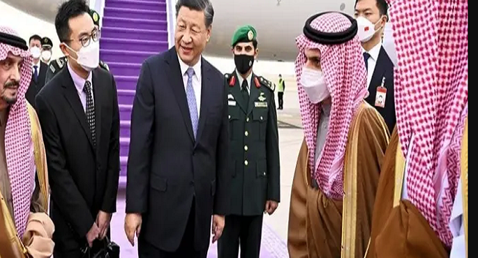 الرئيس الصيني يصل إلى السعودية في زيارة رسمية