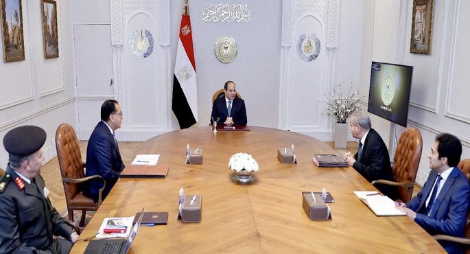 الرئيس السيسي يوجه بالمحافظة على استمرارية المخزون الاستراتيجي من السلع الغذائية الرئيسية