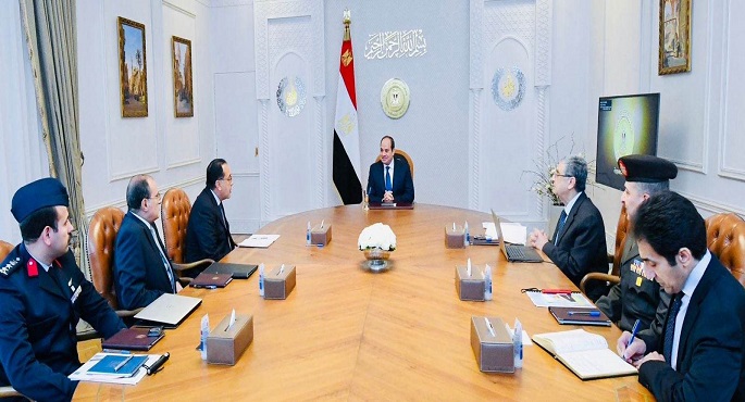 السيسي يوجه بالإسراع في استكمال التغذية الكهربائية الإضافية للمشروع القومي العملاق “الدلتا الجديدة”