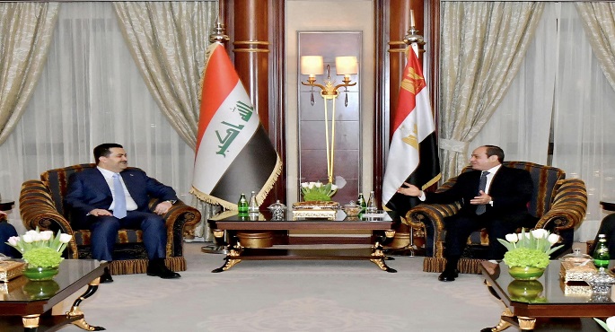 بالفيديو والصور.. الرئيس السيسي يؤكد الثوابت الراسخة للسياسة المصرية بدعم العراق