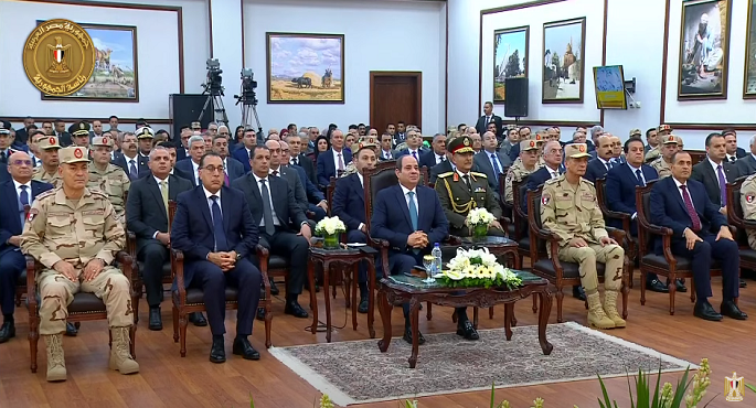 الرئيس السيسي يشهد افتتاح مصنعي الغازات الطبية والصناعية ومحطة توليد الطاقة الثلاثية في “أبو رواش” بالجيزة