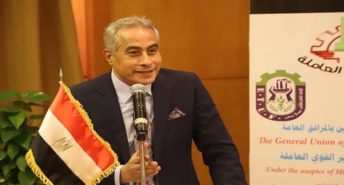 بالصور .. وزير القوى العاملة يدعو الي المزيد من العمل في مؤتمر عمالي دولي بشرم الشيخ