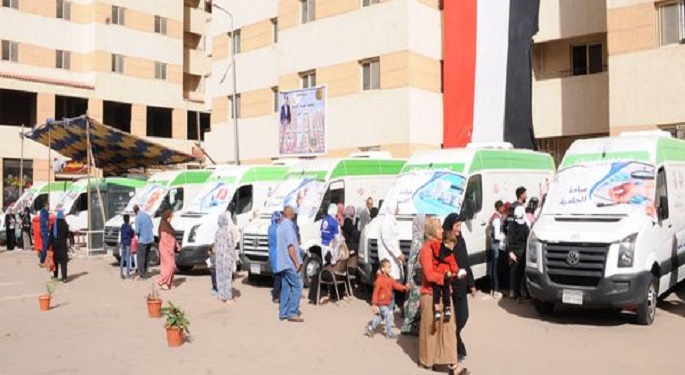 بالصور.. المنطقة الشمالية العسكرية تنظم قوافل طبية بأحياء بشاير الخير بالأسكندرية