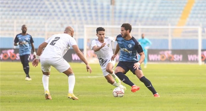 فوز بيراميدز على المقاولون العرب 2- صفر وتعادل فاركو مع الداخلية 1-1 في الدوري الممتاز