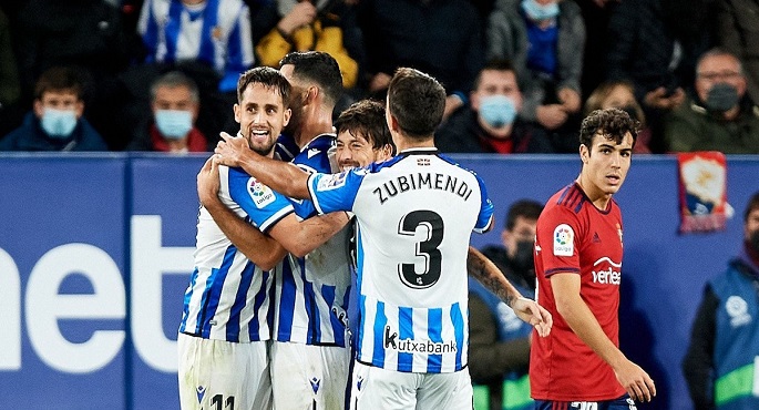 فوز ريال سوسيداد على أوساسونا 2ـ0.. وفياريال يهزم فالنسيا 2ـ1 في الدوري الإسباني
