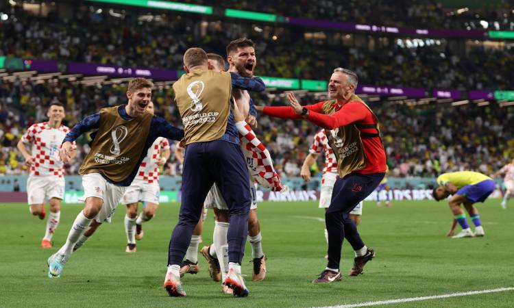 كرواتيا تتأهل لنصف نهائي كأس العالم بركلات الترجيح أمام البرازيل