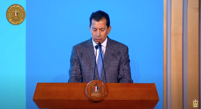 وزير الشباب : مصر استطاعت تنظيم 289 بطولة وحدثًا عالميًا وحققت 2664 ميدالية