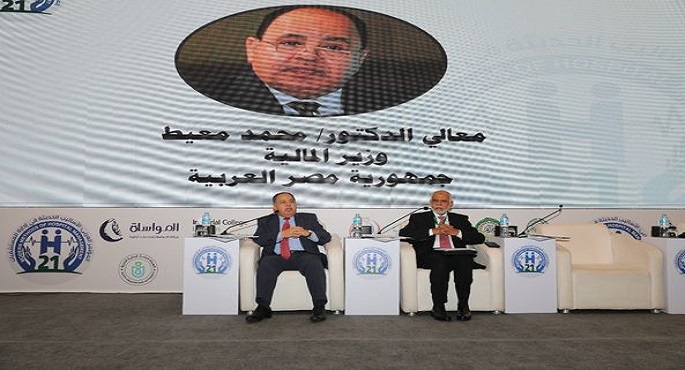 بالصور.. وزير المالية يؤكد ان التأمين الصحي الشامل ينطلق في مصر بإرادة سياسية قوية
