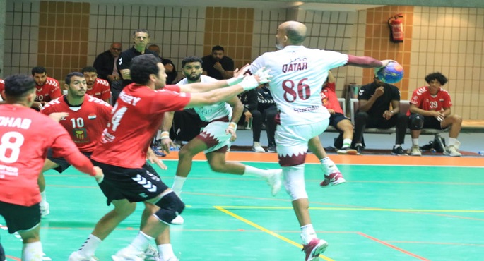 منتخب اليد يتعادل مع قطر وديا استعداداً لبطولة العالم