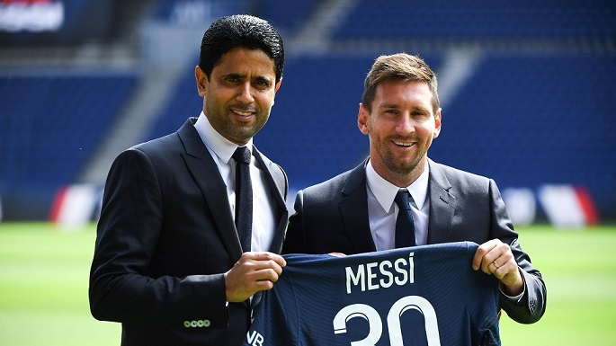 رئيس باريس سان جيرمان : توصلنا لاتفاق مع ميسي لتمديد عقده بعد نهاية كأس العالم