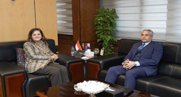 وزيرة التخطيط والتنمية الاقتصادية تلتقي وزير القوى العاملة لبحث عدد من الملفات المشتركة