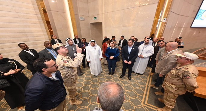 بالصور..ضمن فعاليات مؤتمر الإسكان العربي السابع وزير الإسكان يقوم بجولة مع نظرائه العرب بالعاصمة الإدارية