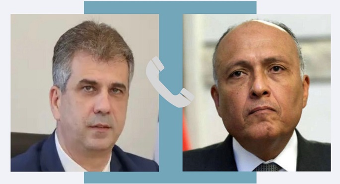 خلال اتصال هاتفي.. شكري يؤكد لنظيره الإسرائيلي استمرار مصر في جهود تثبيت التهدئة بين الجانبين الفلسطيني والإسرائيلي