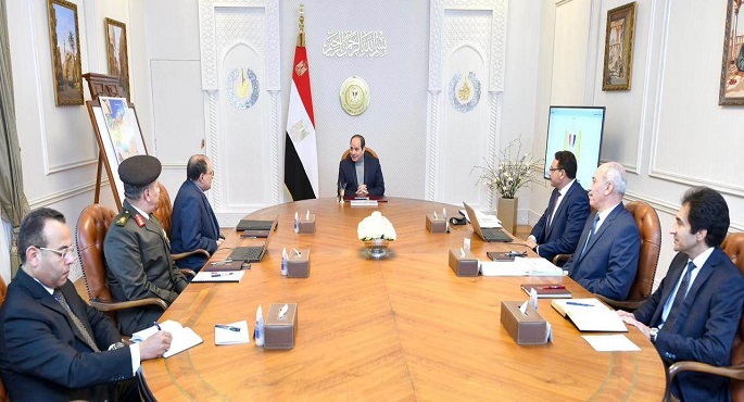 الرئيس السيسي يوجه بمواصلة جهود تنفيذ المخطط العام للتنمية الشاملة في شبه جزيرة سيناء