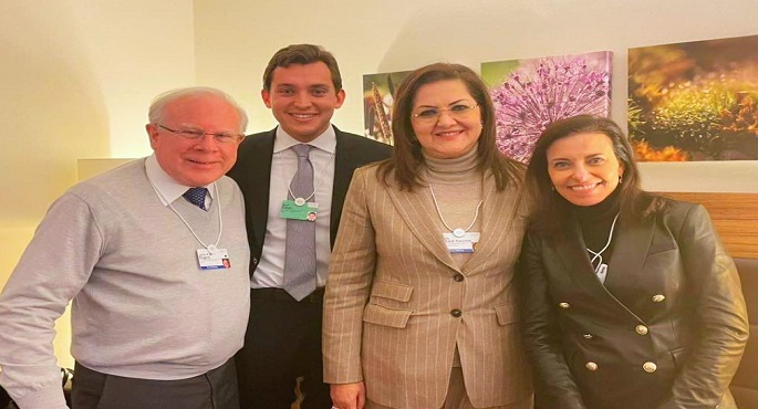 على هامش منتدى دافوس.. وزيرة التخطيط تبحث سبل التعاون مع ممثلي مؤسسة جولدمان ساكس