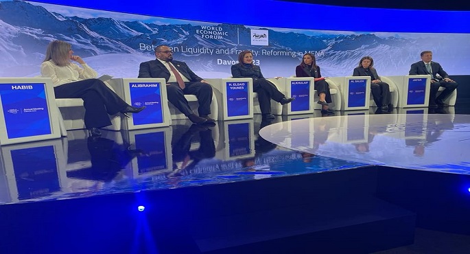 وزيرة التخطيط تشارك في جلسة حول الإصلاح في الشرق الأوسط وشمال أفريقيا خلال فعاليات منتدى دافوس