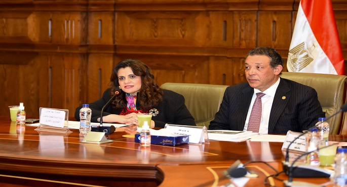 بالصور .. وزيرة الهجرة تشارك في اجتماع لجنة الشئون الخارجية والعربية والأفريقية بمجلس الشيوخ