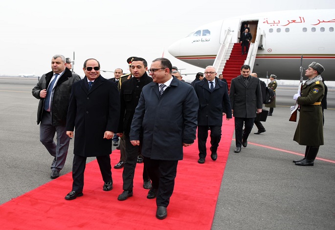 بالفيديو .. الرئيس السيسي يصل يريفان في أول زيارة لرئيس مصري إلى أرمينيا