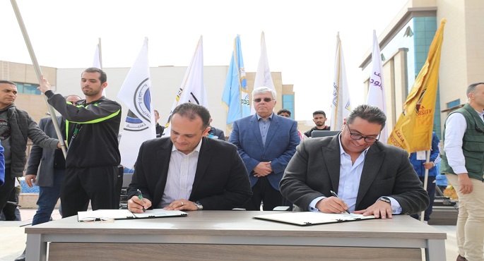 بالصور .. وزير التعليم العالي يشهد مراسم توقيع بروتوكول تعاون بين جامعة الجلالة ومعهد إعداد القادة بحلوان