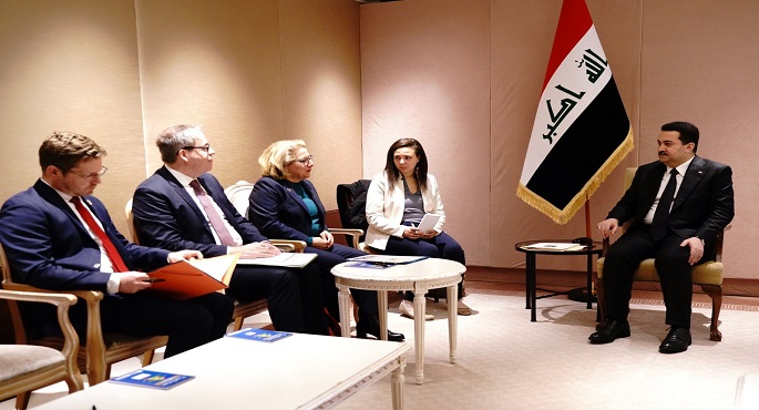 العراق يؤكد تطلعه لتعزيز الشراكة والتعاون التنموي والاقتصادي مع ألمانيا