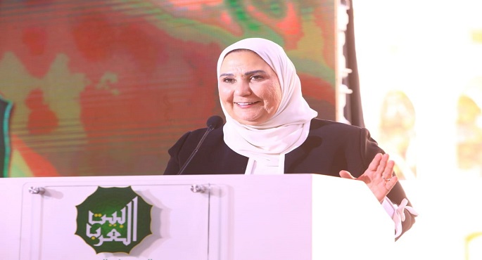 بالصور.. على هامش فعاليات معرض “بيت العرب”.. وزيرة التضامن تشارك في ندوة “تسويق منتجات الأسر المنتجة”