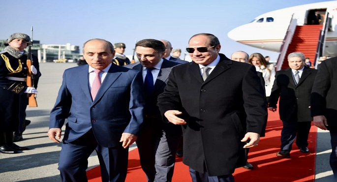 بالفيديو والصور.. الرئيس السيسي يصل إلى مدينة باكو عاصمة أذربيجان في زيارة رسمية