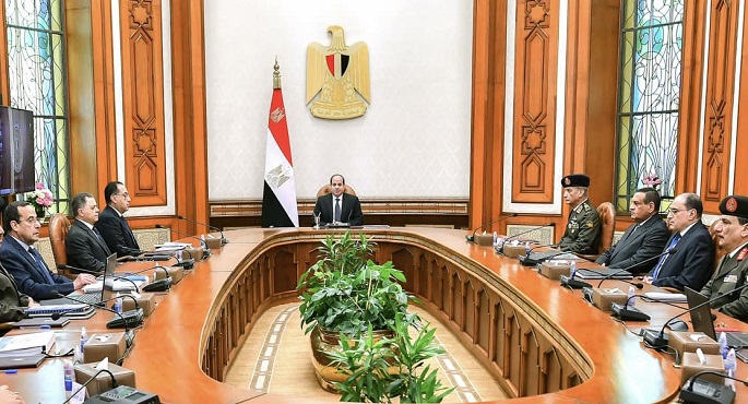 الرئيس السيسي يتابع الاستراتيجية القومية لتعمير سيناء