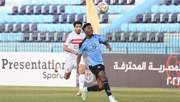 الزمالك يواصل نتائجه السيئة بالدوري ويسقط أمام غزل المحلة 1-2