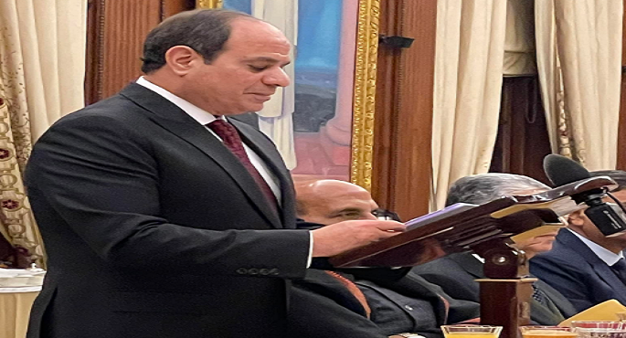 الرئيس يؤكد خلال مأدبة عشاء بالقصر الجمهوري الهندي: زيارة الهند الحالية تأتي في وقت تشهد فيه العلاقات طفرة ملموسة