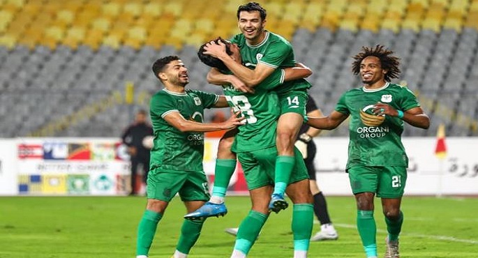 المصري يستضيف نظيره المقاولون العرب الليلة باستاد برج العرب