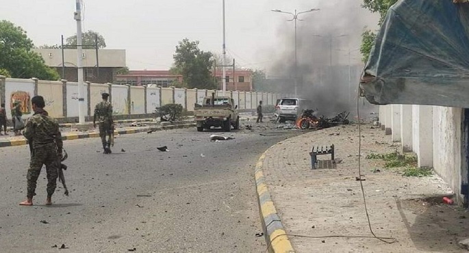 قتلى وجرحى بانفجارات استهدفت الحزام الأمني في أبين باليمن