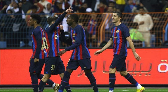 برشلونة يحقق فوزا ثمينا على ريال مدريد 1-0 في ذهاب نصف نهائي كأس إسبانيا