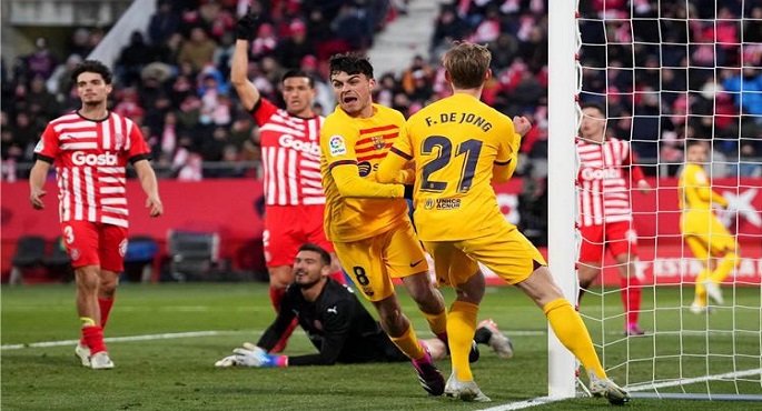 برشلونة يعزز من صدارته للدوري الإسباني بفوزه على جيرونا 1ـ0