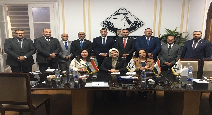 بالصور.. التنسيقية تلتقي رئيس «القومي للاتصالات» للتوعية بالأمن السيبراني