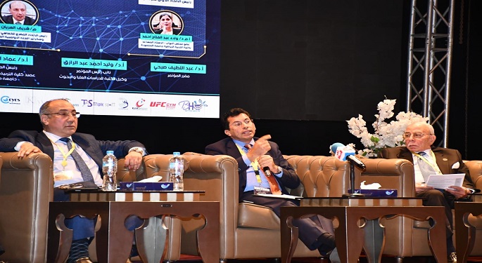 صبحي يشارك بجلسة “قانون الرياضة (الإشكاليات..الطموح)” في مؤتمر علوم الرياضة