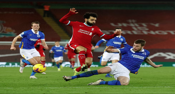 ليفربول في ضيافة برايتون في مواجهة متكافئة بالدوري الإنجليزي