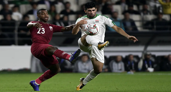 منتخب العراق يتسلح بالجمهور أمام قطر في نصف نهائى “خليجي 25”