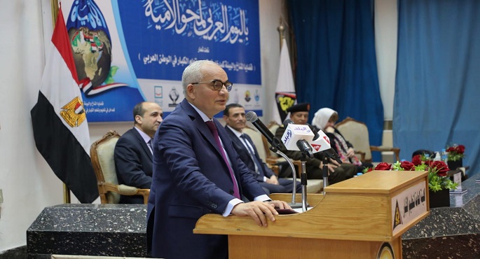 وزير التربية والتعليم يشهد احتفالية الهيئة العامة لتعليم الكبار باليوم العربي لمحو الأمية