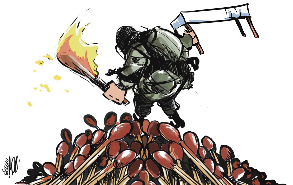 ممارسات الاحتلال تشعل الوضع في فلسطين