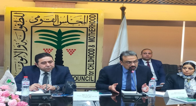 بالصور .. المجلس القومي للطفولة والأمومة يناقش اتخاذ تدابير عاجلة لحماية الأطفال من مخاطر الإنترنت والألعاب الإلكترونية