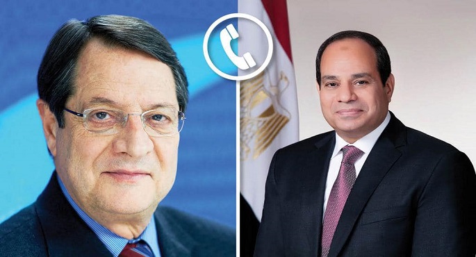 الرئيس السيسي يعرب عن تقديره لرئيس قبرص السابق لدعم العلاقات الاستراتيجية بين البلدين