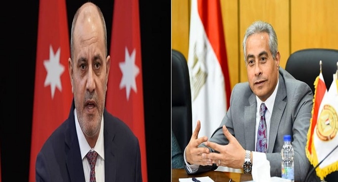 وزير القوى العاملة يبحث مع نظيره الأردني سُبل العمل المشترك وأوضاع العمالة المصرية بالمملكة